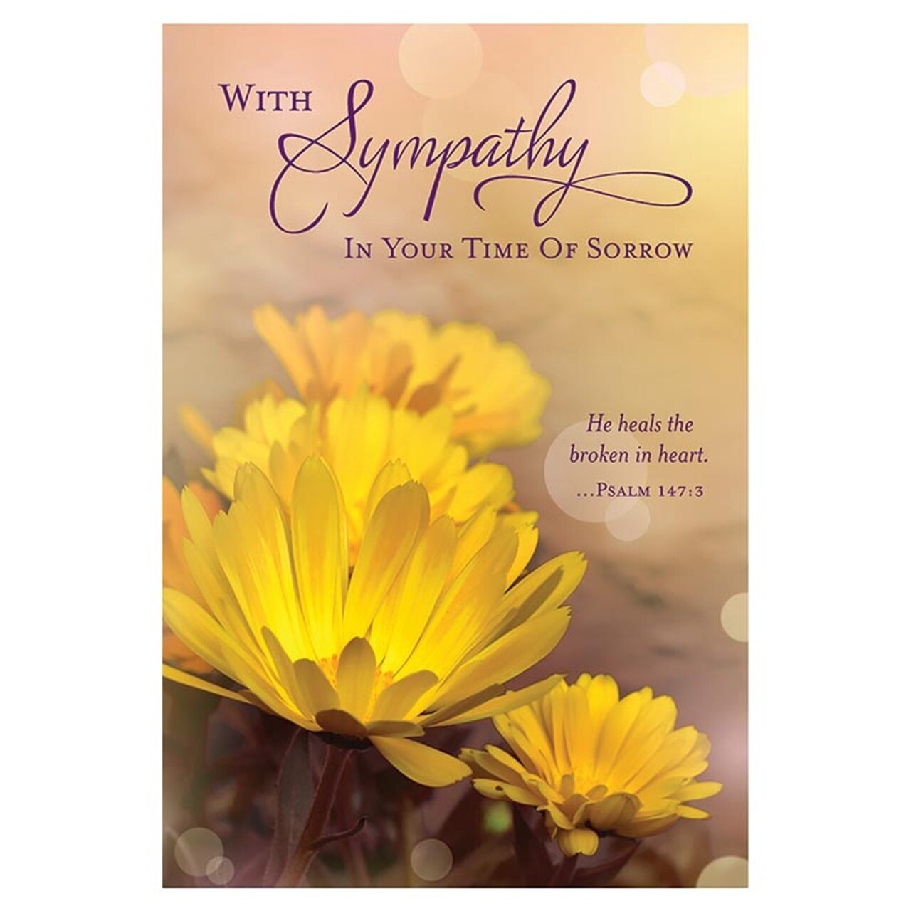 With Sympathy in Your Time of Sorrow Card With Sympathy in Your Time of Sorrow Card
