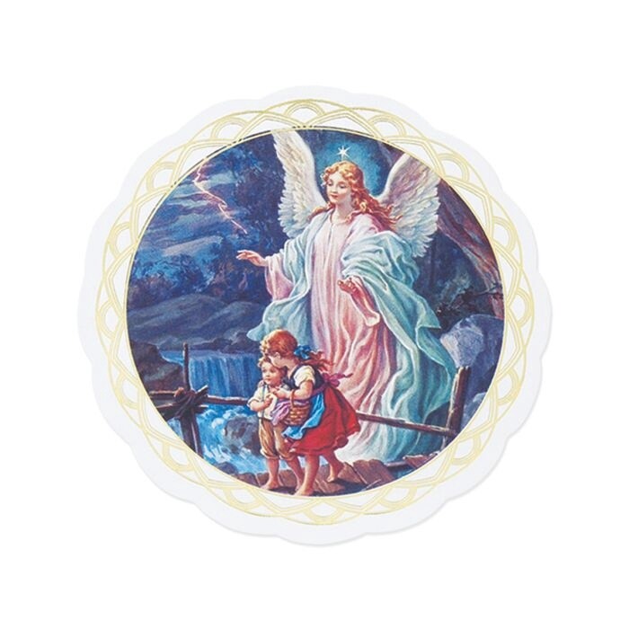 3&quot; Guardian Angel Auto Window Sticker