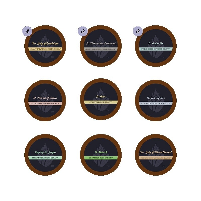 CF-All Saints Variety Pack K-Cups - Set 12