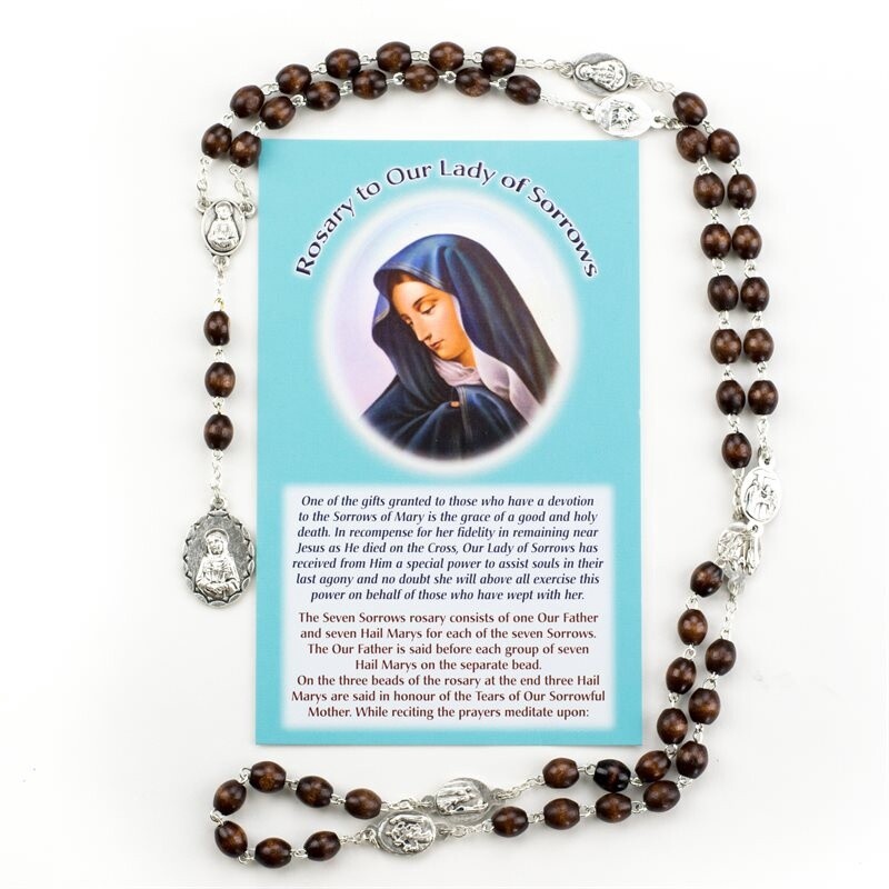 Mouse over image to zoom. Click to enlarge Chaplet Our Lady of Sorrows, 7 Doloris Chapelet