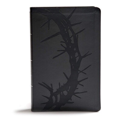 KJV Giant Print Indexed Reference Bible (Charcoal)