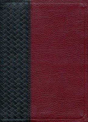 The Revised Standard Version Catholic Bible, Compact Ed. Basketweave Black/Burgandy Bonded Leather