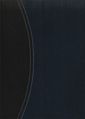 The New American Bible, Compact, Bonded Leather, Black/Blue Pacific, Revised Edition
