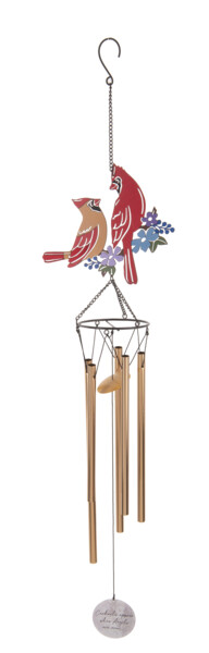 Bereavement Cardinal Windchime