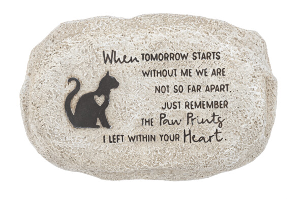 Bereavement Cat Memory Stone