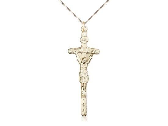 Papal Crucifix 0565 - 2 x 5/8