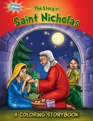 The Story of Saint Nicholas Coloring Book