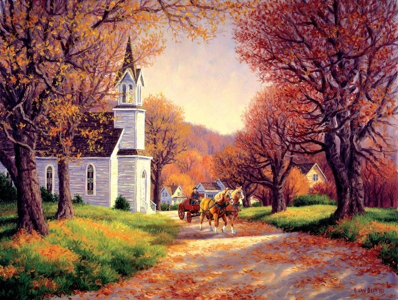 Road by the Church
