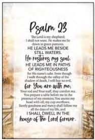 Psalm 23 - Mini Blessings