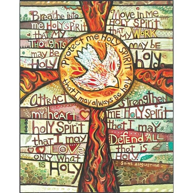 Protect Me Holy Spirit Plaque 8&quot;X10&quot;