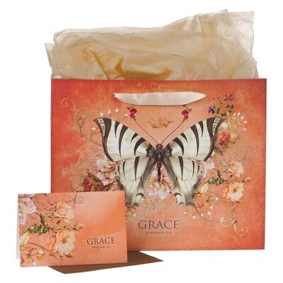 Gift Bag Grace Butterfly LG