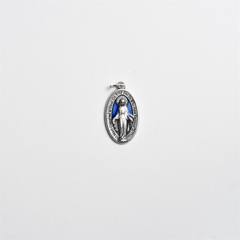 1&quot; Blue Miraculous Medal