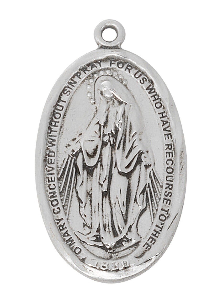 20&quot; Chain SS Miraculous Medal