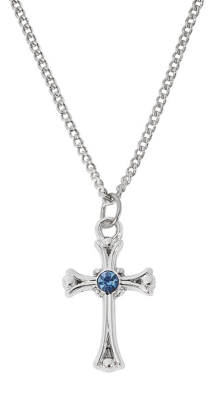 16-18&quot; RF Zircon Cross Boxed