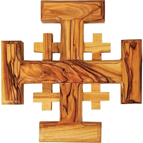 Jerusalem Wall Cross - Medium
