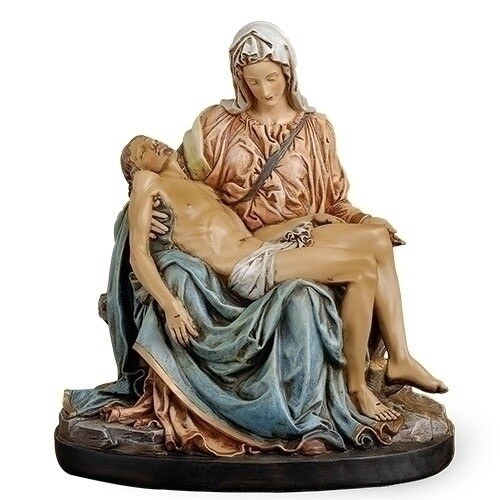 9&quot;H Colored Pieta Figure