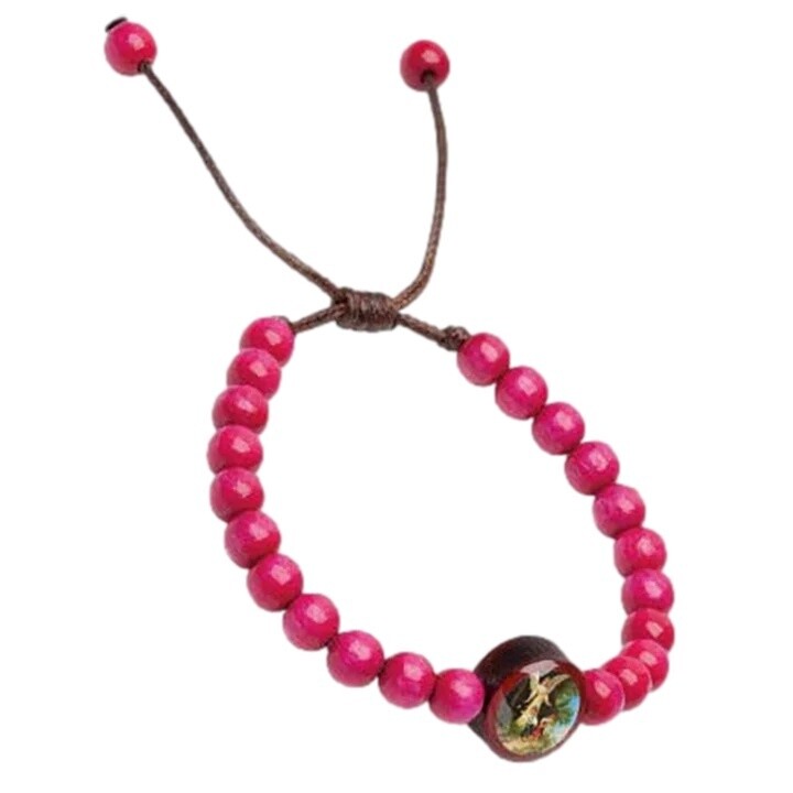 Kid&#39;s Pink Guardian Angel Bracelet