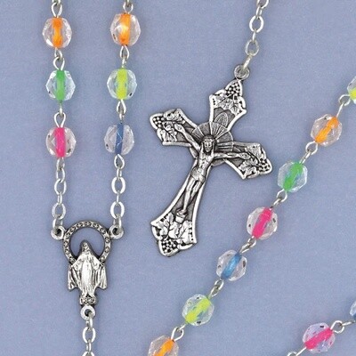 Neon Crystal Rosary