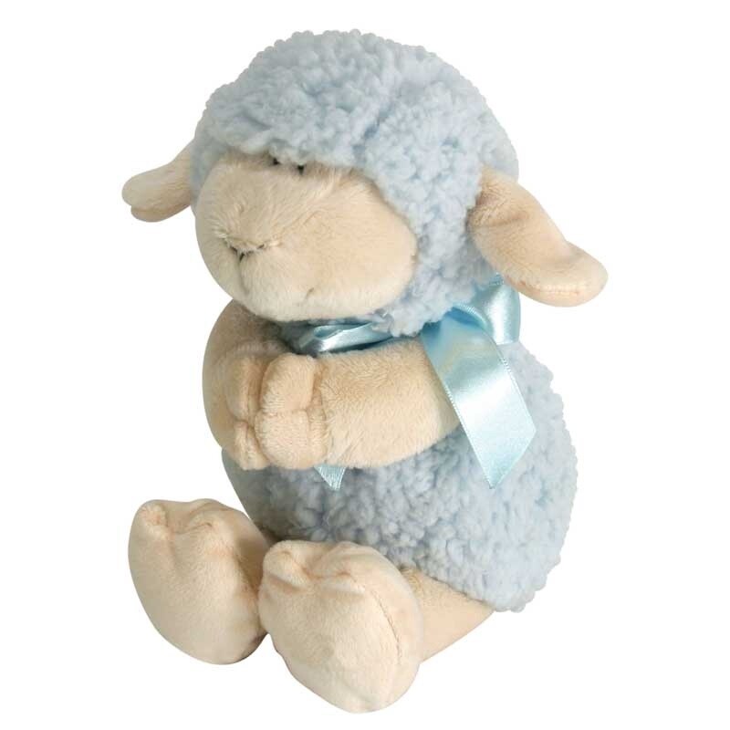 PS Plush Praying Lamb - Blue