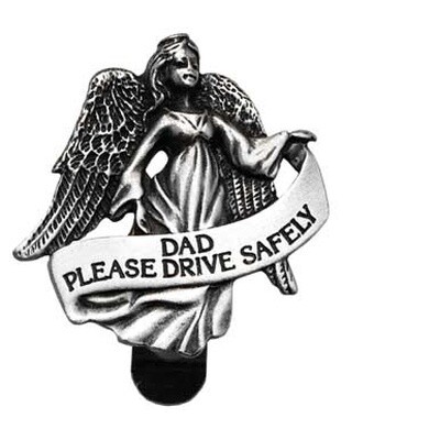 Dad Drive Safely Visor Clip