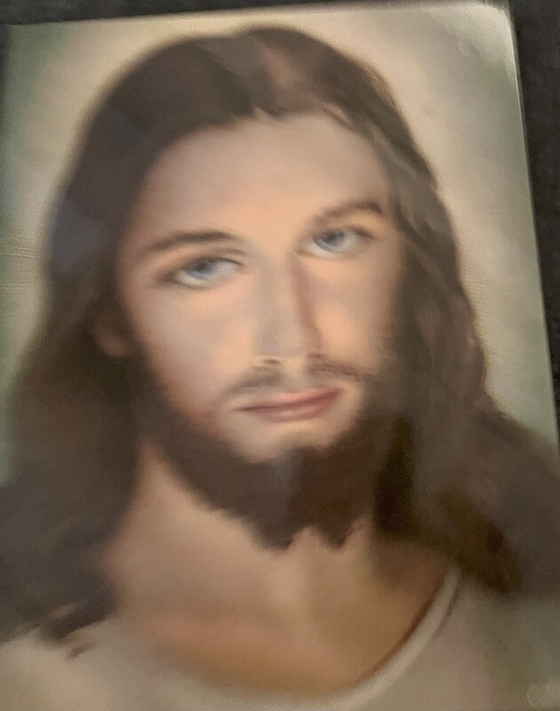 Holy Face Wall Plaque 8x10
