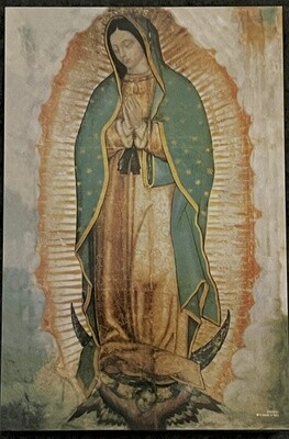 OLO Guadalupe Wall Plaque 4.75 x 7&quot;