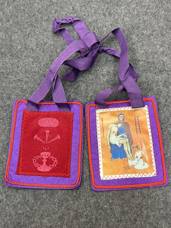 Large Purple Scapular