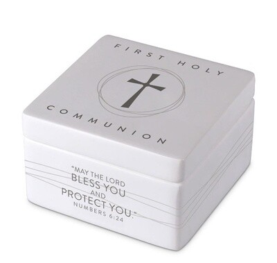 Keepsake Box First Holy Communion 3.25&quot;H