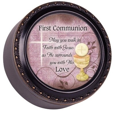 First Communion Script Blk Box