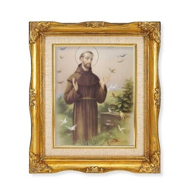 Saint Francis Textured Art