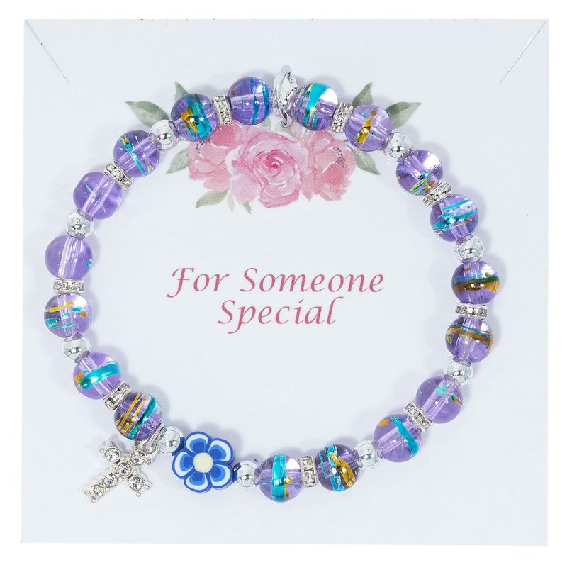 Multi-Color Purple Bracelet