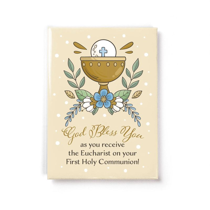 FIRST COMMUNION - FRIDGE SCRIPTURE MAGNET