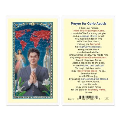 HC - Carlo Acutis Holy Card