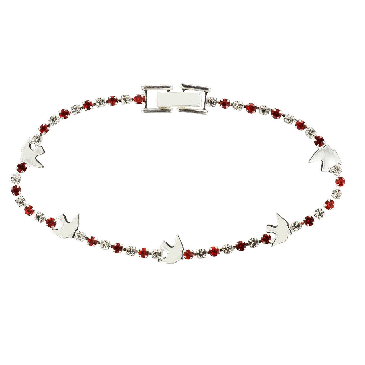 7.5&quot; SIL HOLY SPIRIT BRACELET.