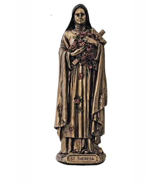 St. Theresa Statue Bronze