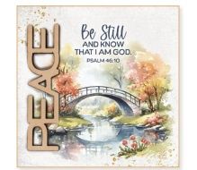 Peace-Be Still and Know Magnet