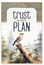 Trust in God&#39;s Plan Mini Blessings Plaque