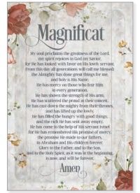 Magnificat Plaque