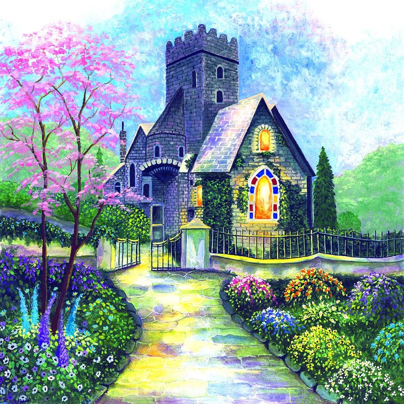 500 Puzzle - Irish Church