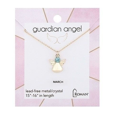 15-16&quot; Guardian Angel Necklace March