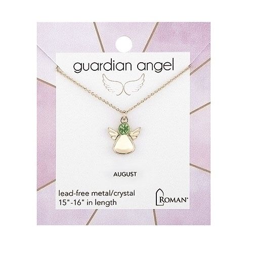 15-16&quot; Guardian Angel Necklace August