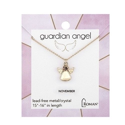 15-16&quot; Guardian Angel Necklace November
