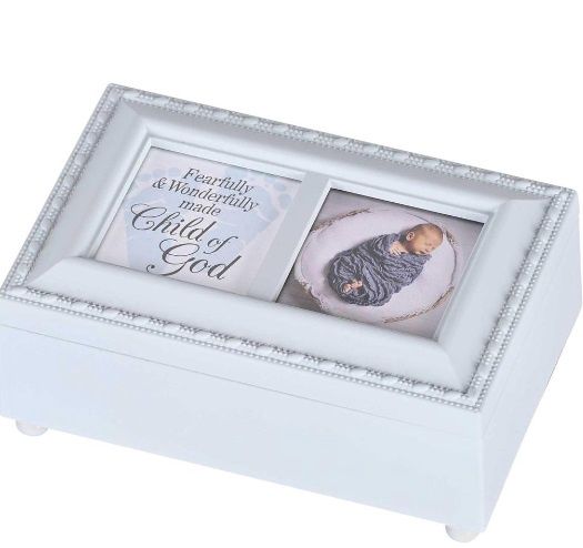 Music Box Petite Child of God Blue 6x4