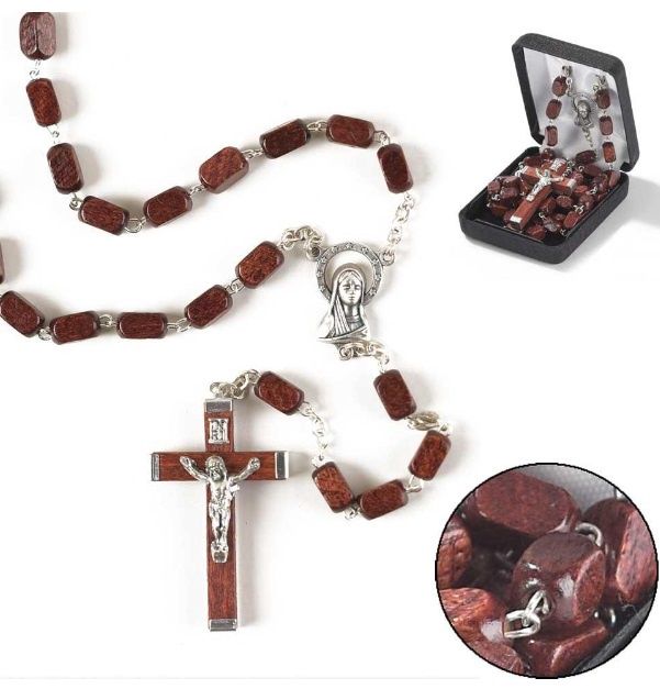 Rosary Brown Wood DK