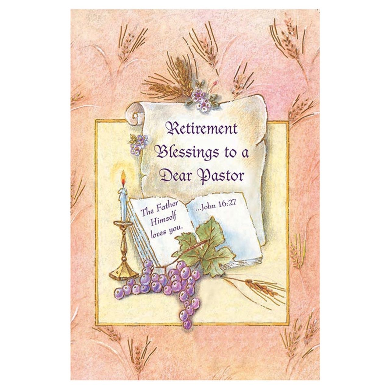 Retirement Blessings to a Dear Pastor Card