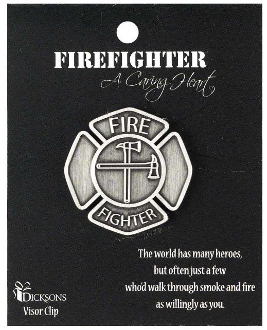 VISOR CLIP-FIREFIGHTER