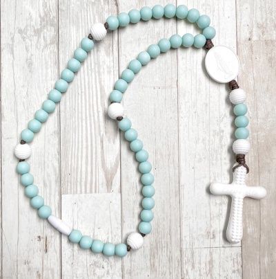 John the Baptist Silicone Rosary