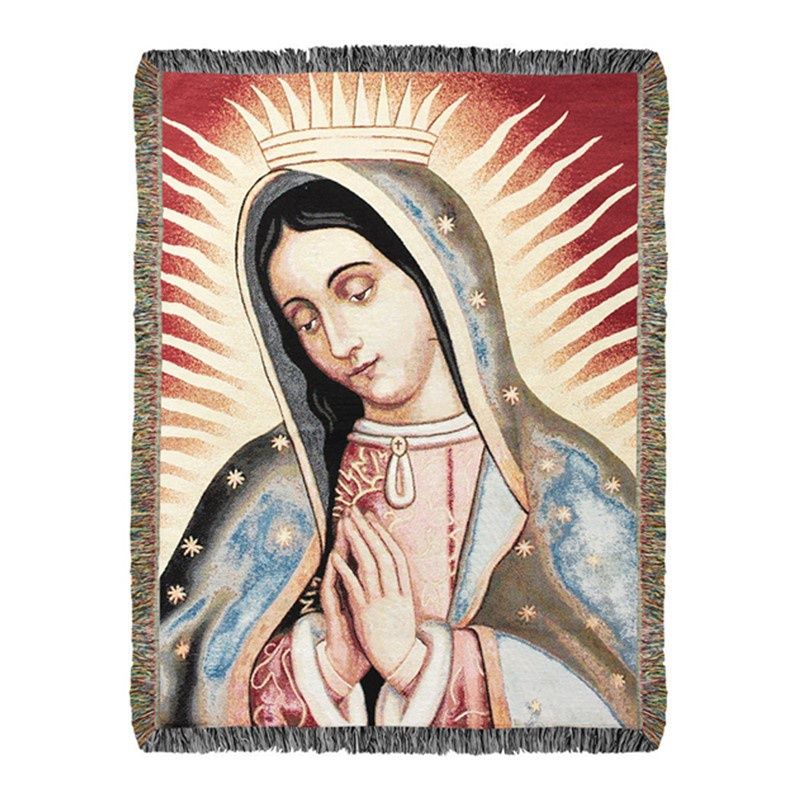 Our Lady of Guadalupe Tapestry Throw