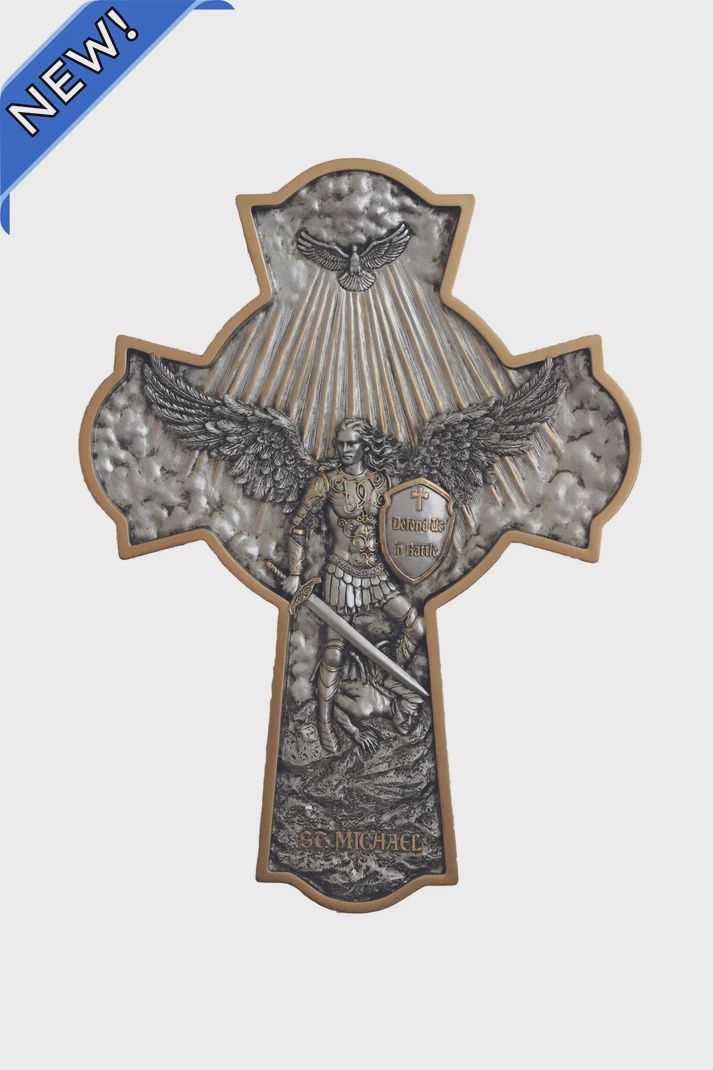 St. Michael Crucifixion Plaque