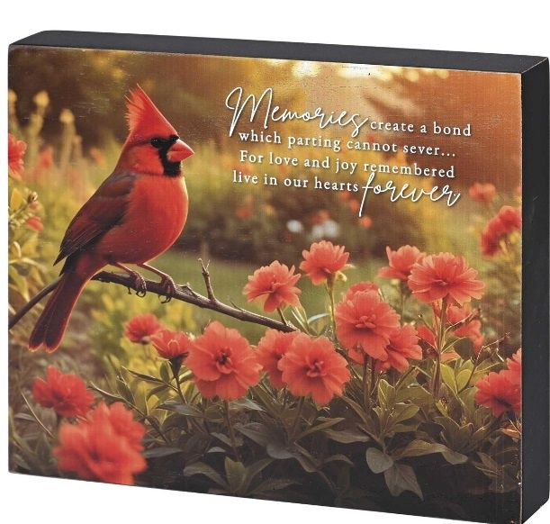 Tabletop Plaque Memories Create A Bond